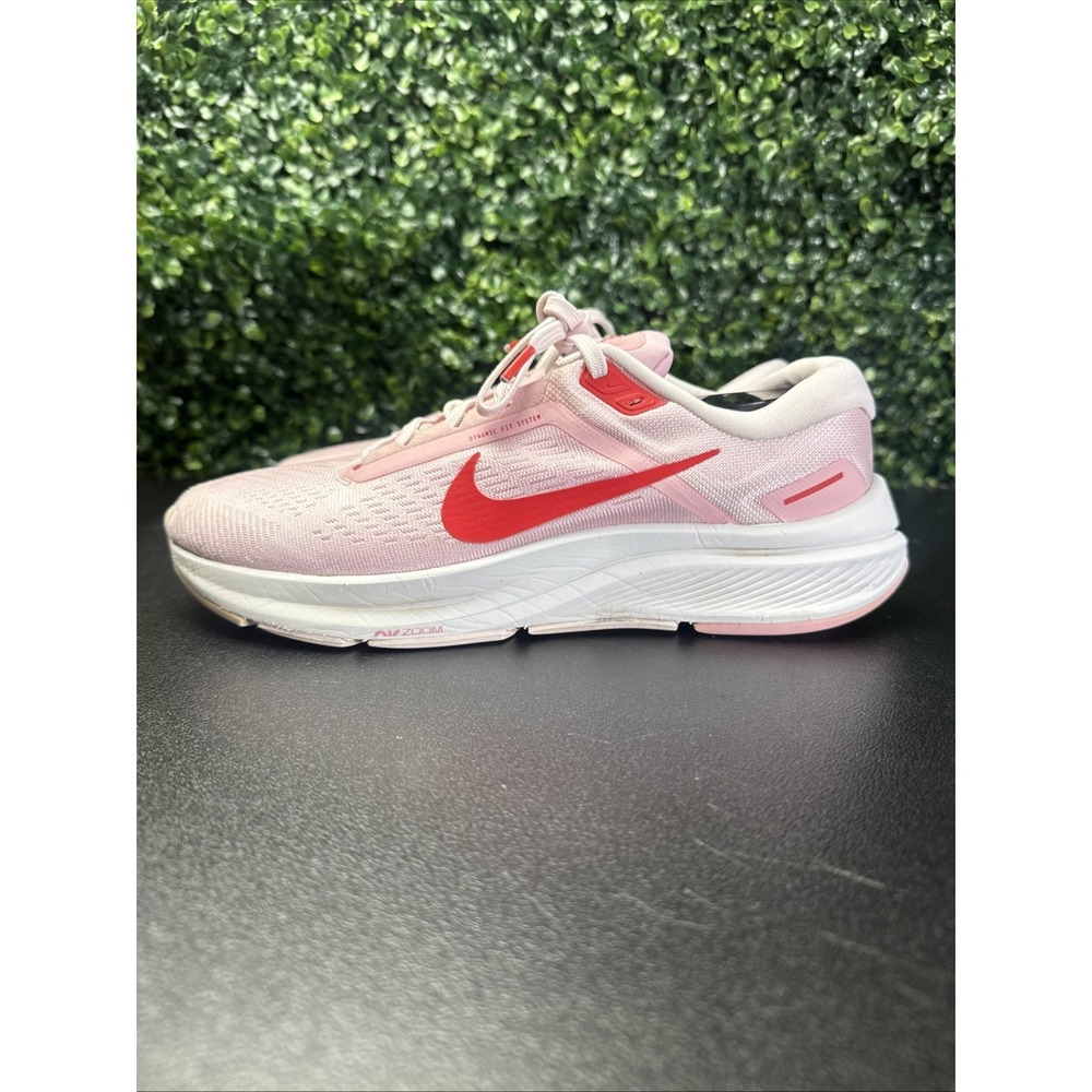 Nike Women's Air Zoom Structure 24 running shoes Size 9 Pink Sneakers - Picture 1 of 9